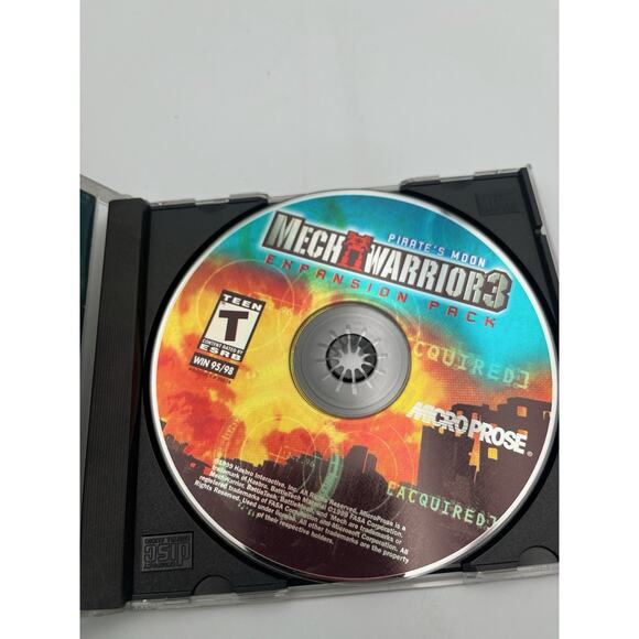 Mech Warrior 3 Pc Cd-rom Game Micro Prose 1999 & Expansion Pack - Picture 3 of 9